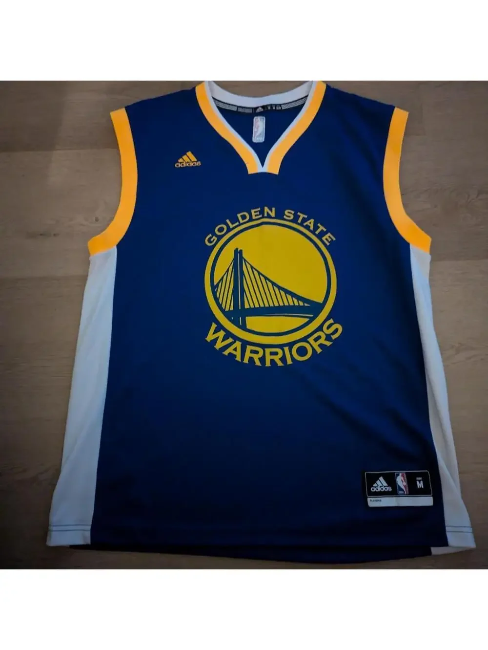 Adidas Golden State Warriors NBA Basketball Jersey Size M